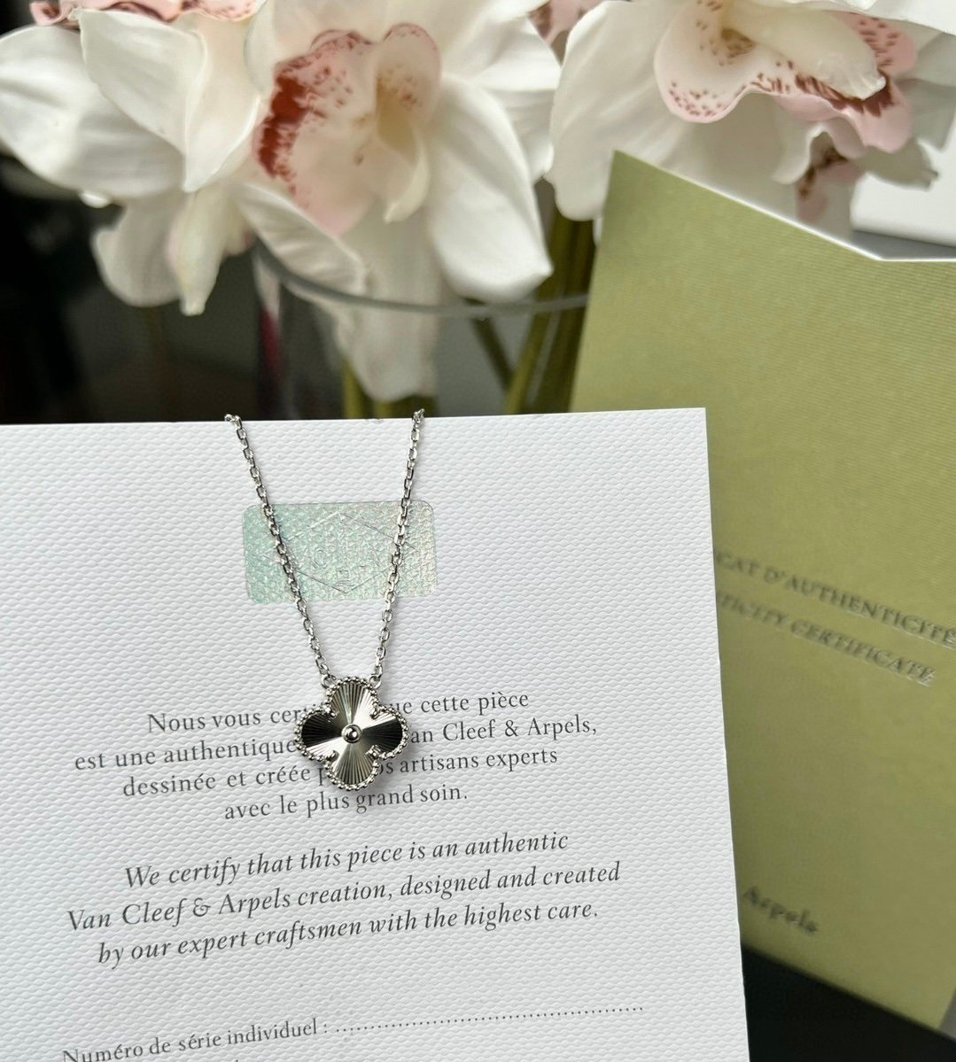 VCA Alhambra Necklace in Silver
