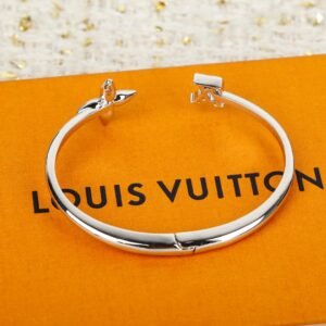 Alternative view of Louis Vuitton Signature Bracelet in Silver