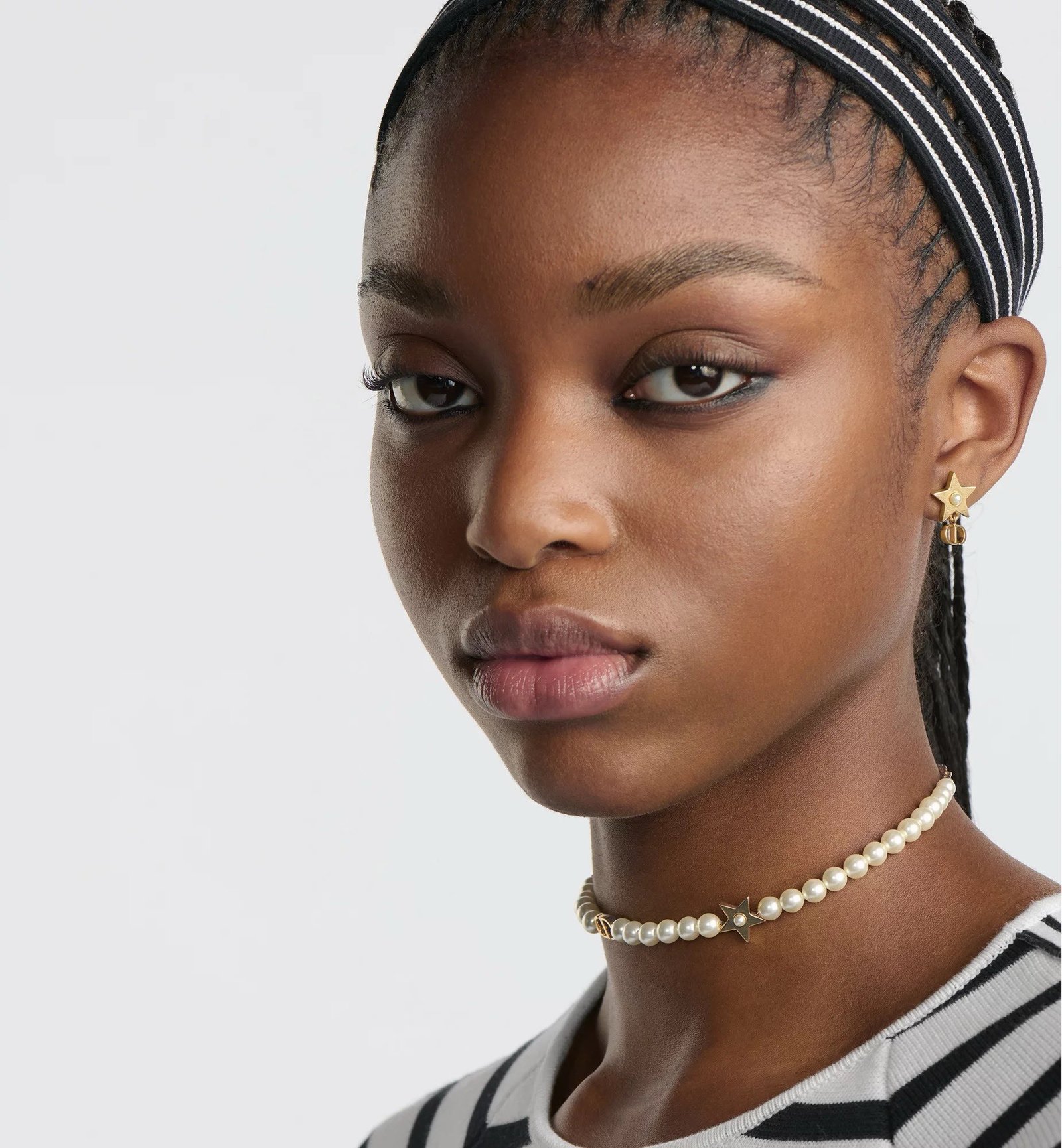 Dior Pearl Necklace in Gold - Afbeelding 4