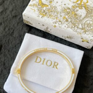 Alternative view of Dior Crystal Bracelet in White Gold