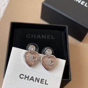 Chanel Heart Earrings