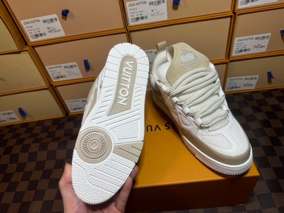 Louis Vuitton Skate Beige White - Afbeelding 9