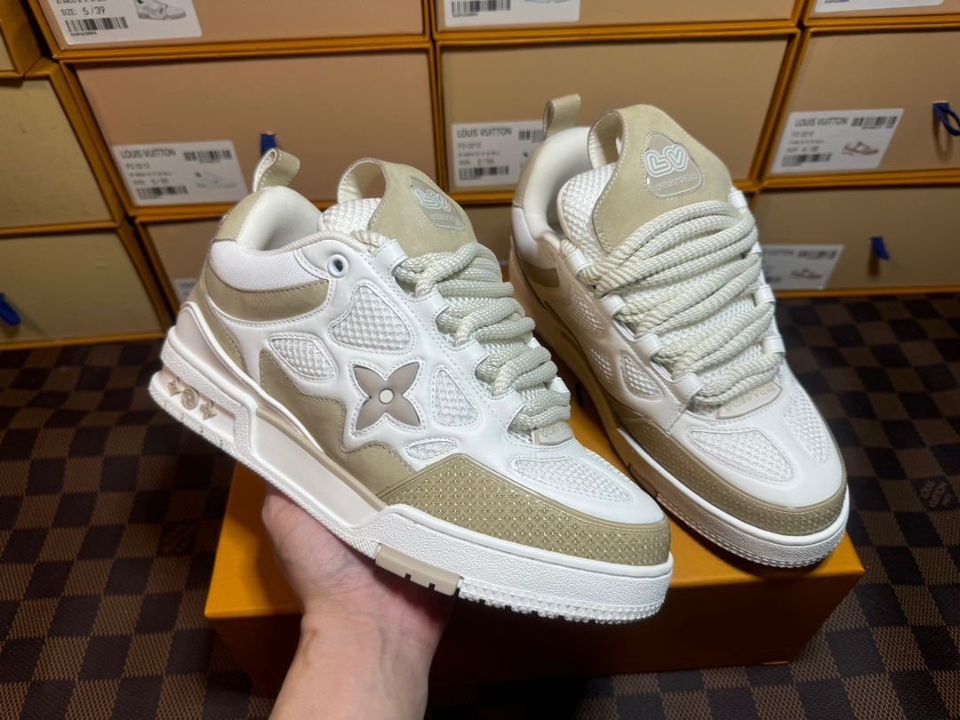 Louis Vuitton Skate Beige White - Afbeelding 6