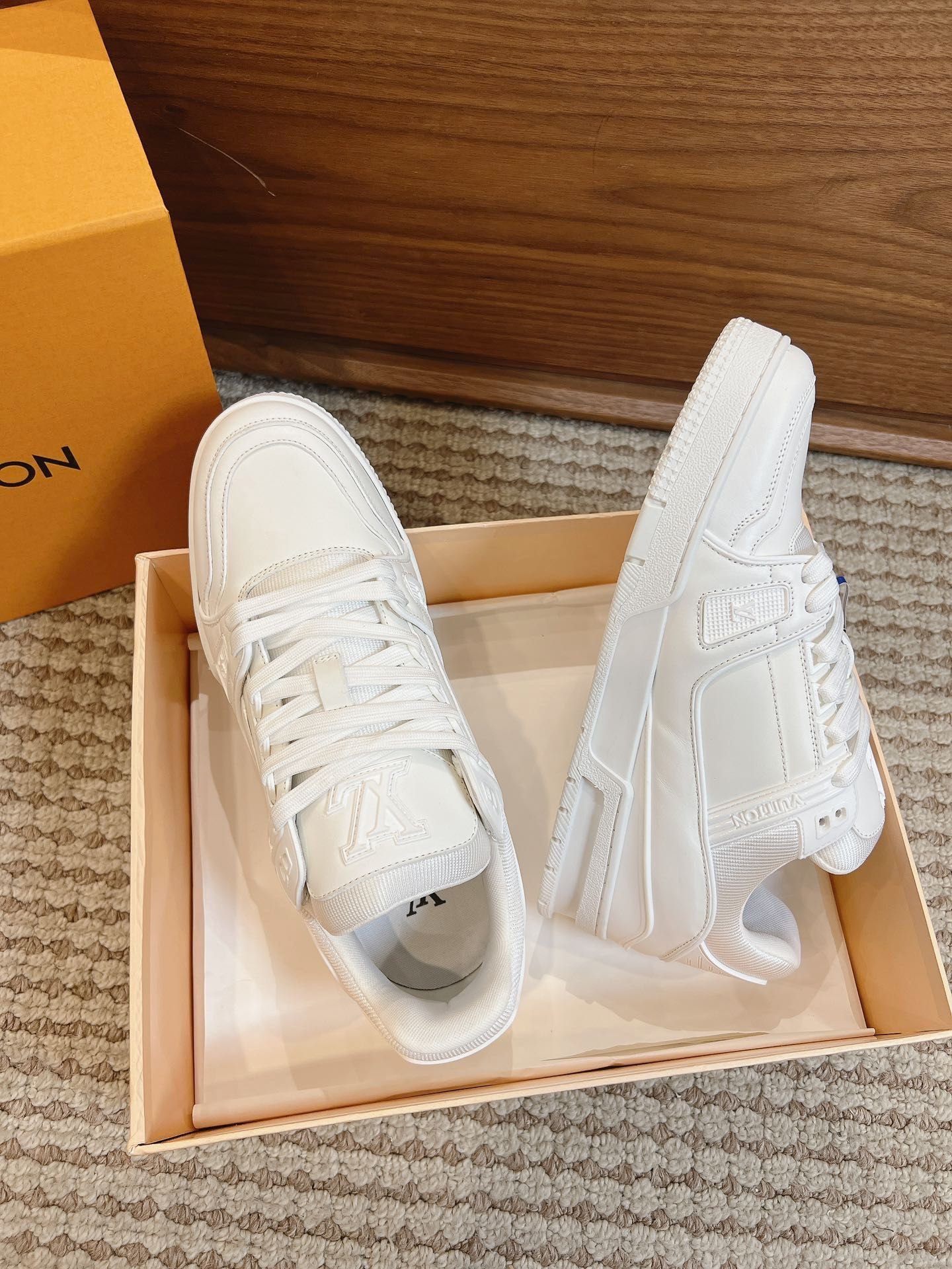 Louis Vuitton Trainer Full White - Afbeelding 4