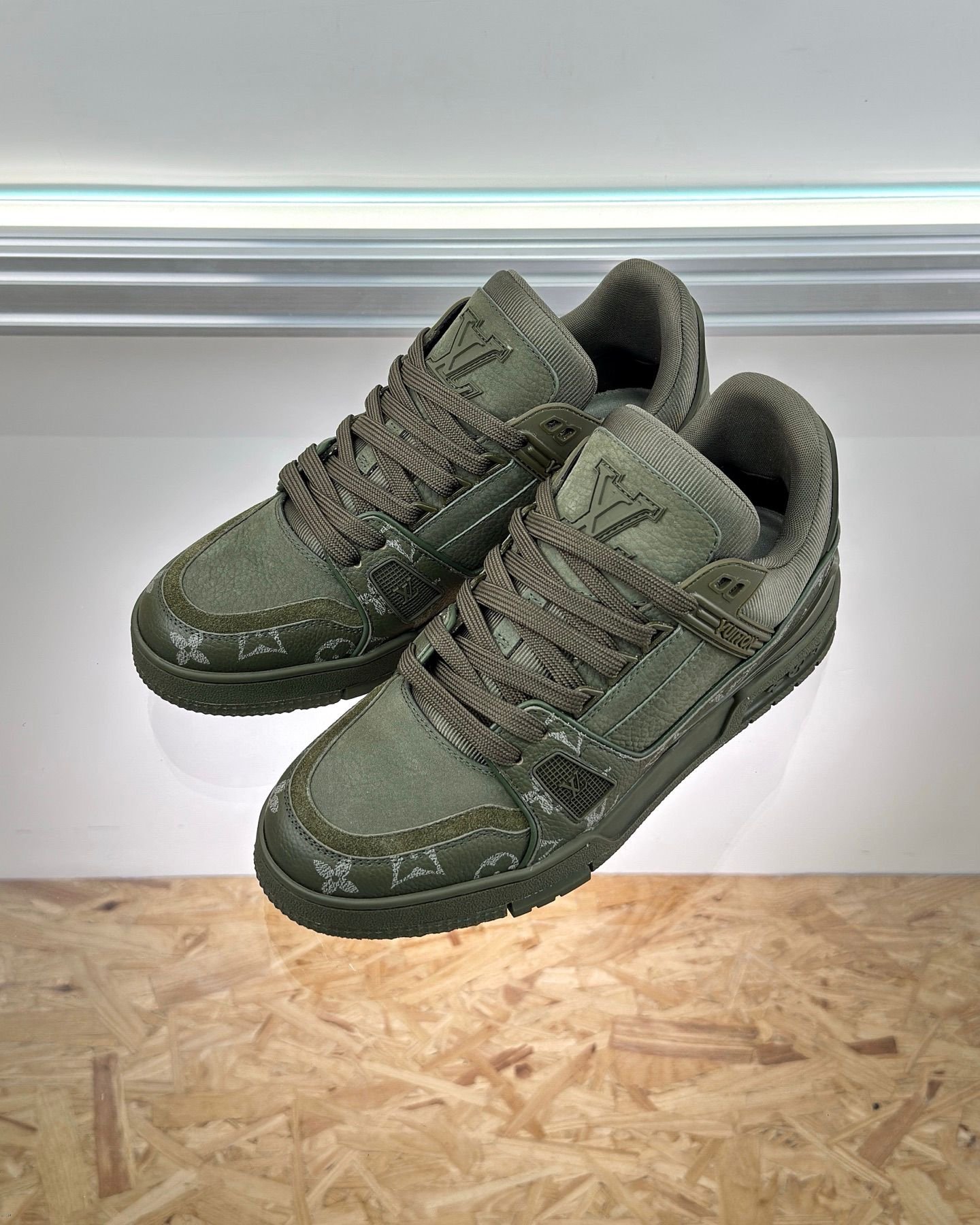 Louis Vuitton Trainer Monogram Forest Green - Afbeelding 5