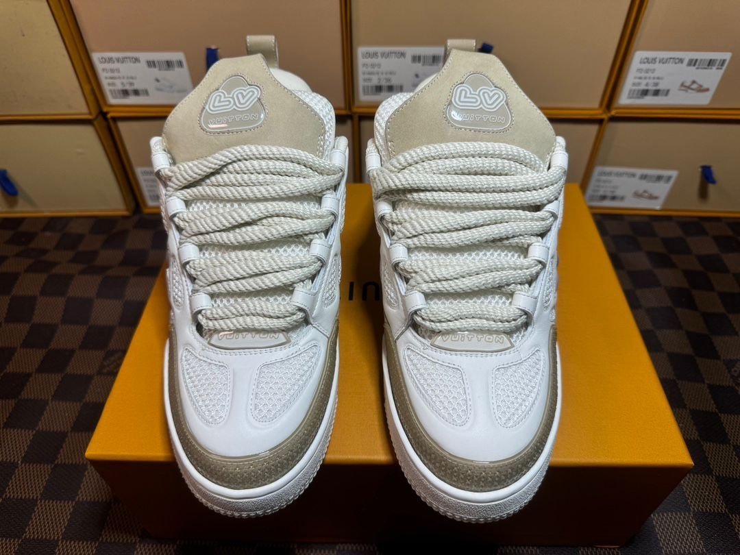 Louis Vuitton Skate Beige White - Afbeelding 4