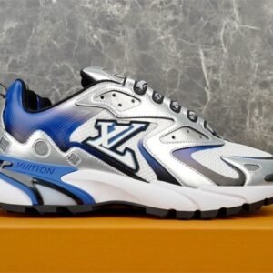 Alternative view of Louis Vuitton Runner Tatic Silver Blue