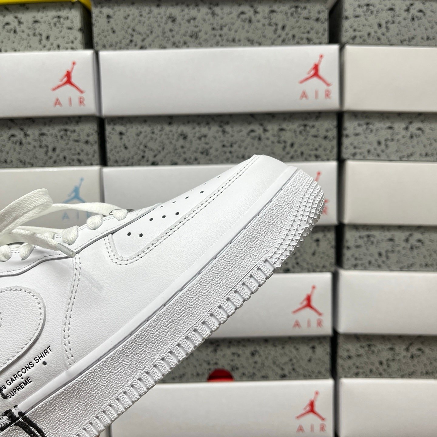 Nike Air Force 1 X Supreme Comme Des Garçons - Afbeelding 3