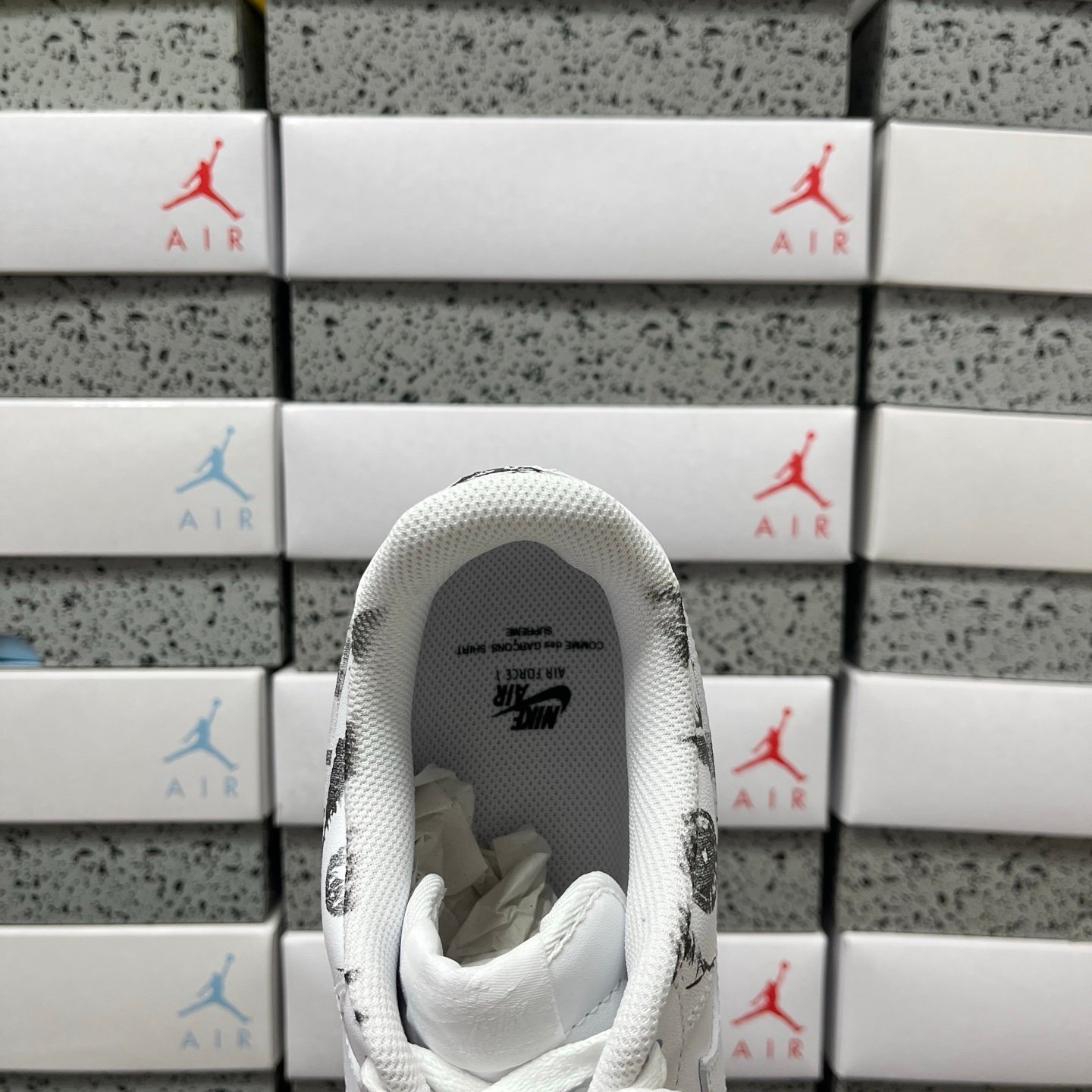 Nike Air Force 1 X Supreme Comme Des Garçons - Afbeelding 6