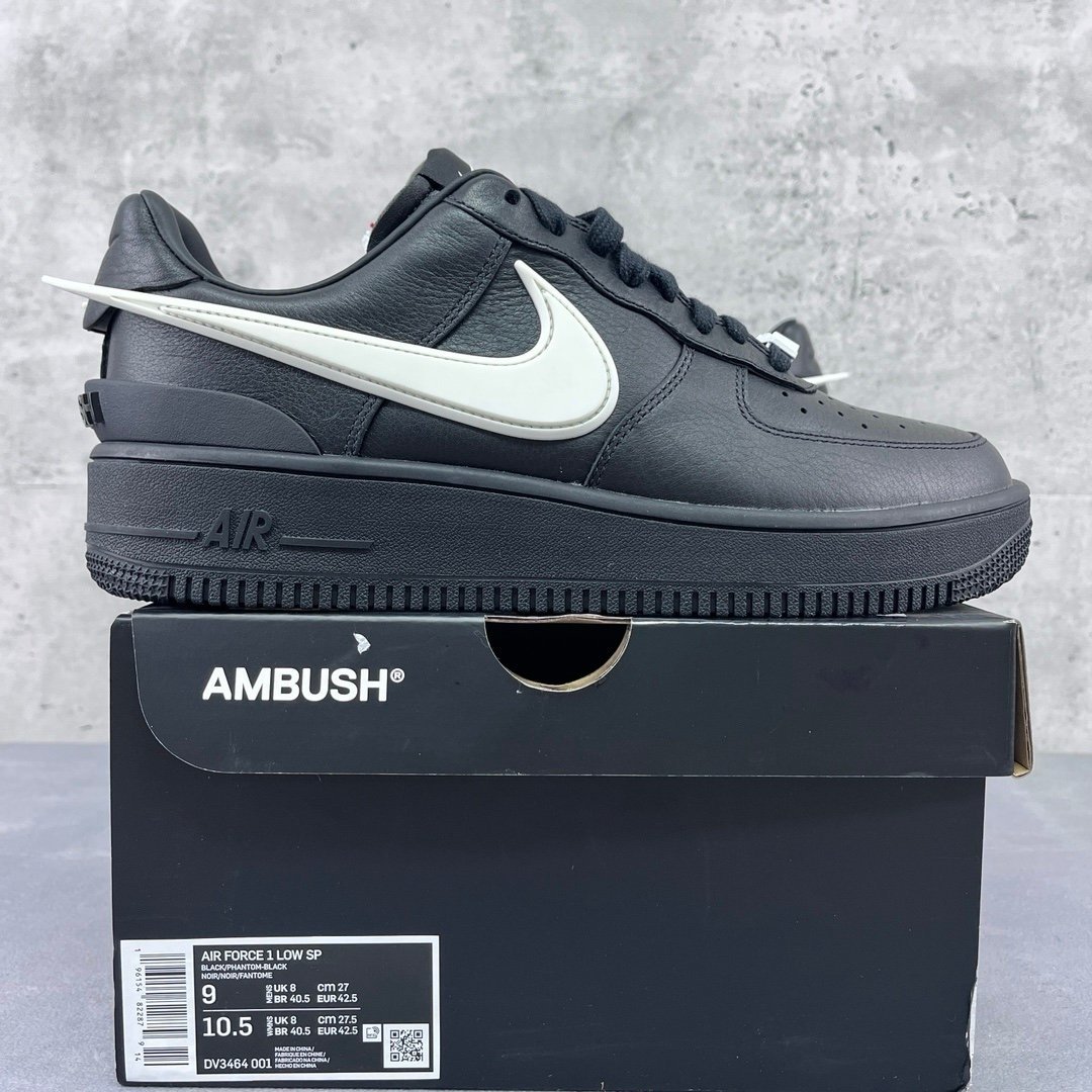 Nike Air Force 1 X Ambush Low SP Black - Afbeelding 3