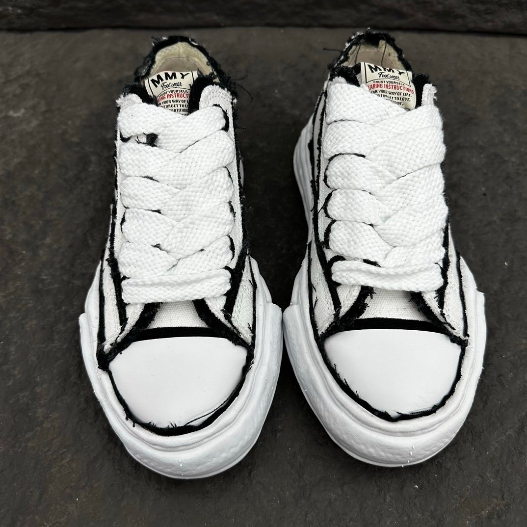 Maison Mihara Yasuhiro Peterson Vintage OG Sole Low Contrast White - Afbeelding 3