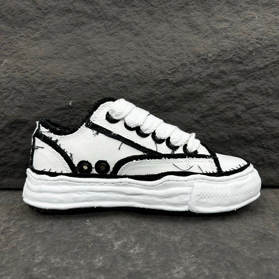 Maison Mihara Yasuhiro Peterson Vintage OG Sole Low Contrast White - Afbeelding 6