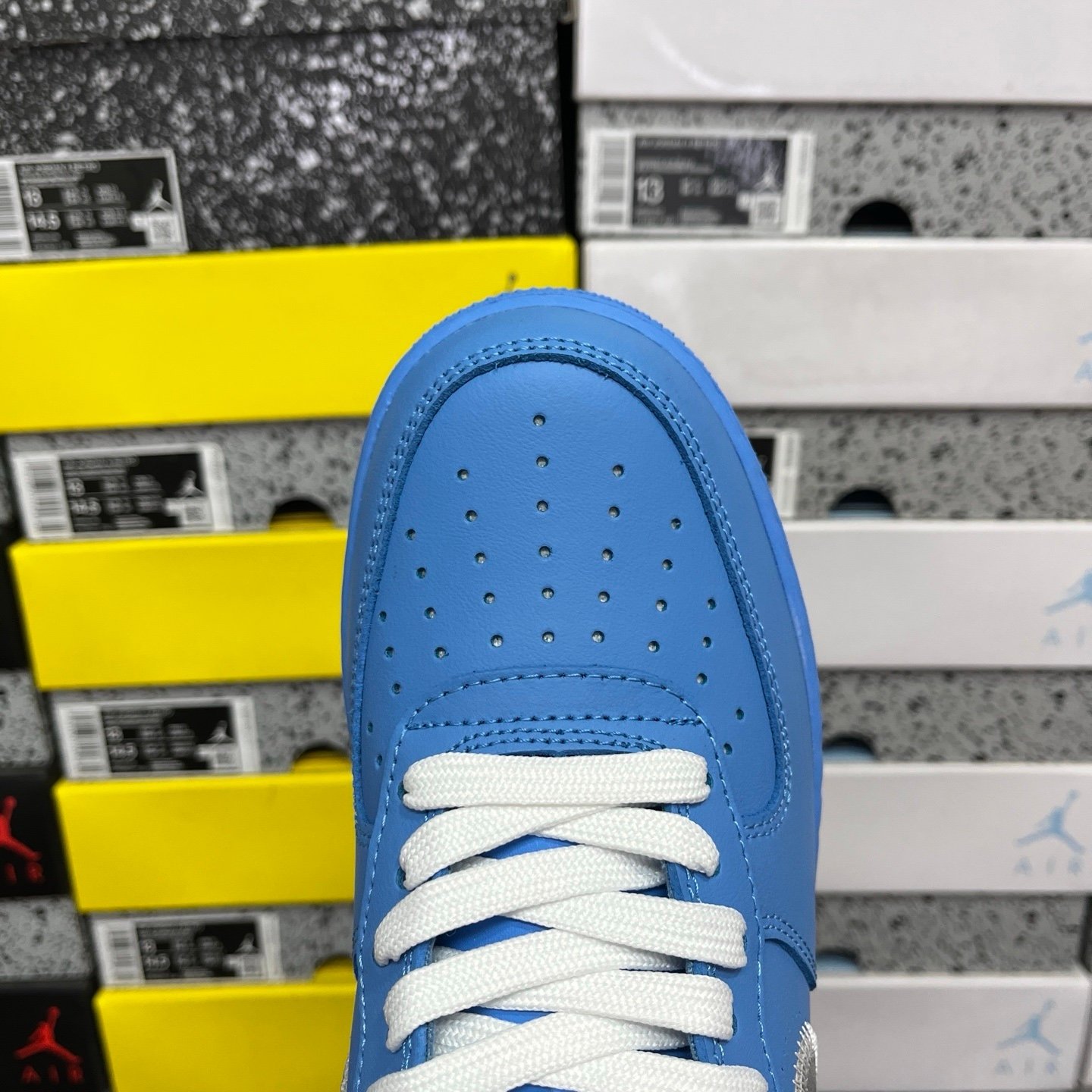 Nike Air Force 1 Low OFF-White Low MCA Uni Blue - Afbeelding 4