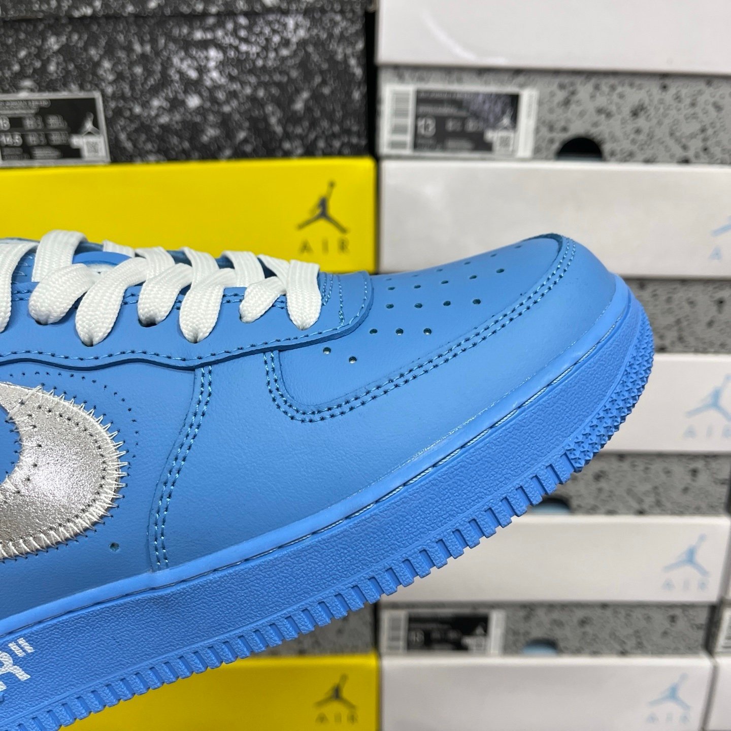 Nike Air Force 1 Low OFF-White Low MCA Uni Blue - Afbeelding 5