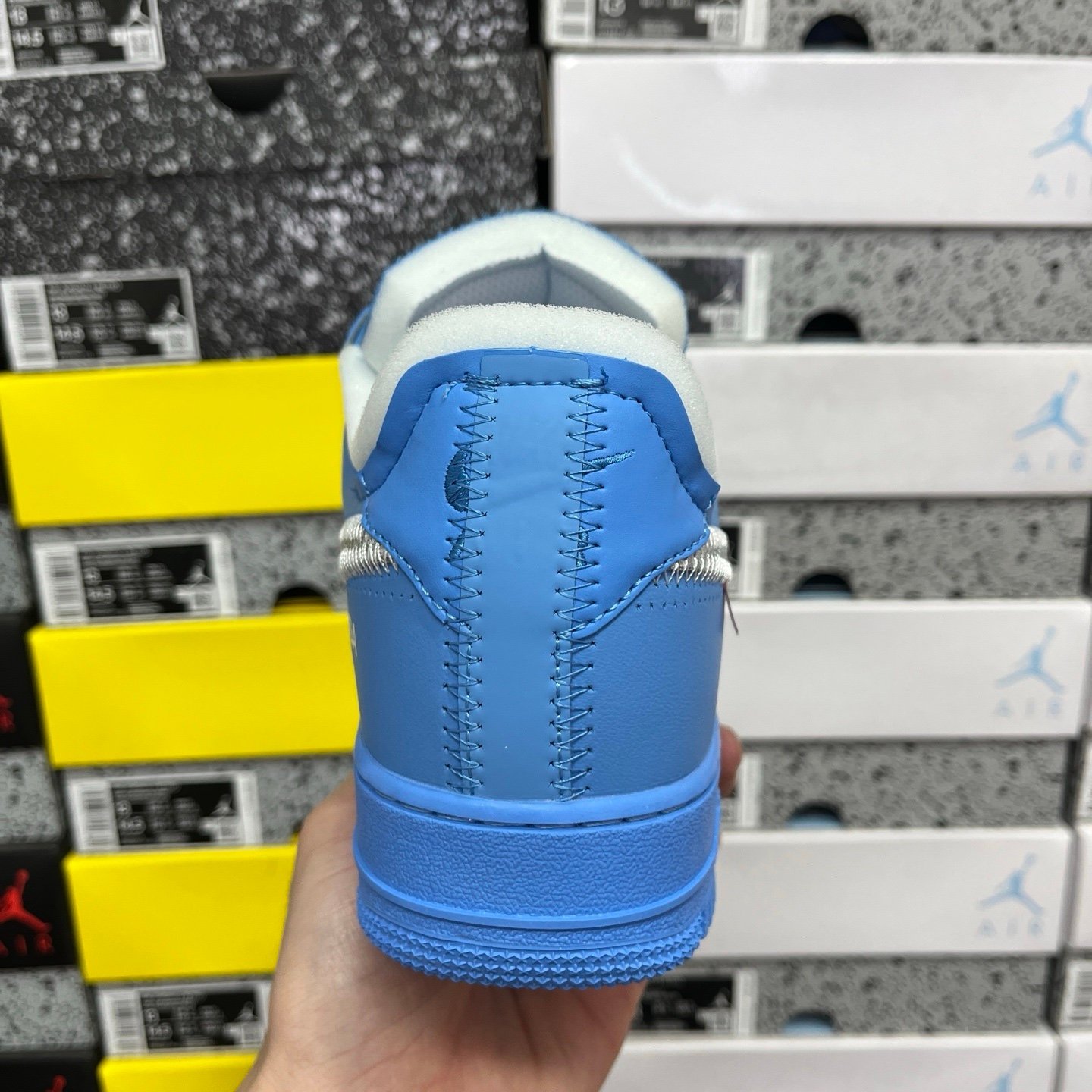 Nike Air Force 1 Low OFF-White Low MCA Uni Blue - Afbeelding 8