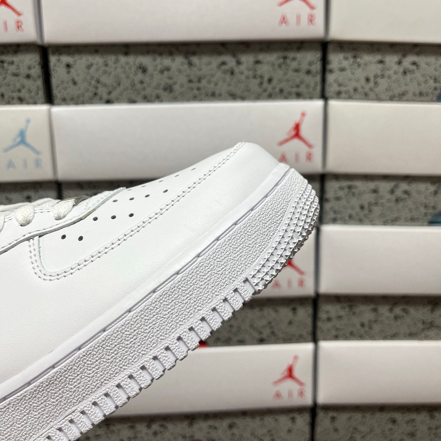 Nike Air Force 1 Supreme Low White - Afbeelding 3