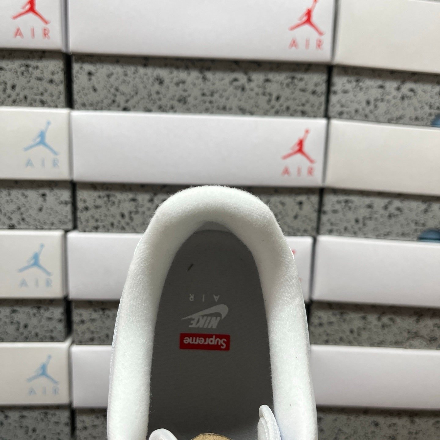 Nike Air Force 1 Supreme Low White - Afbeelding 6