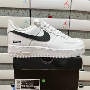 Alternative view of Nike Air Force 1 Supreme Low White/Black