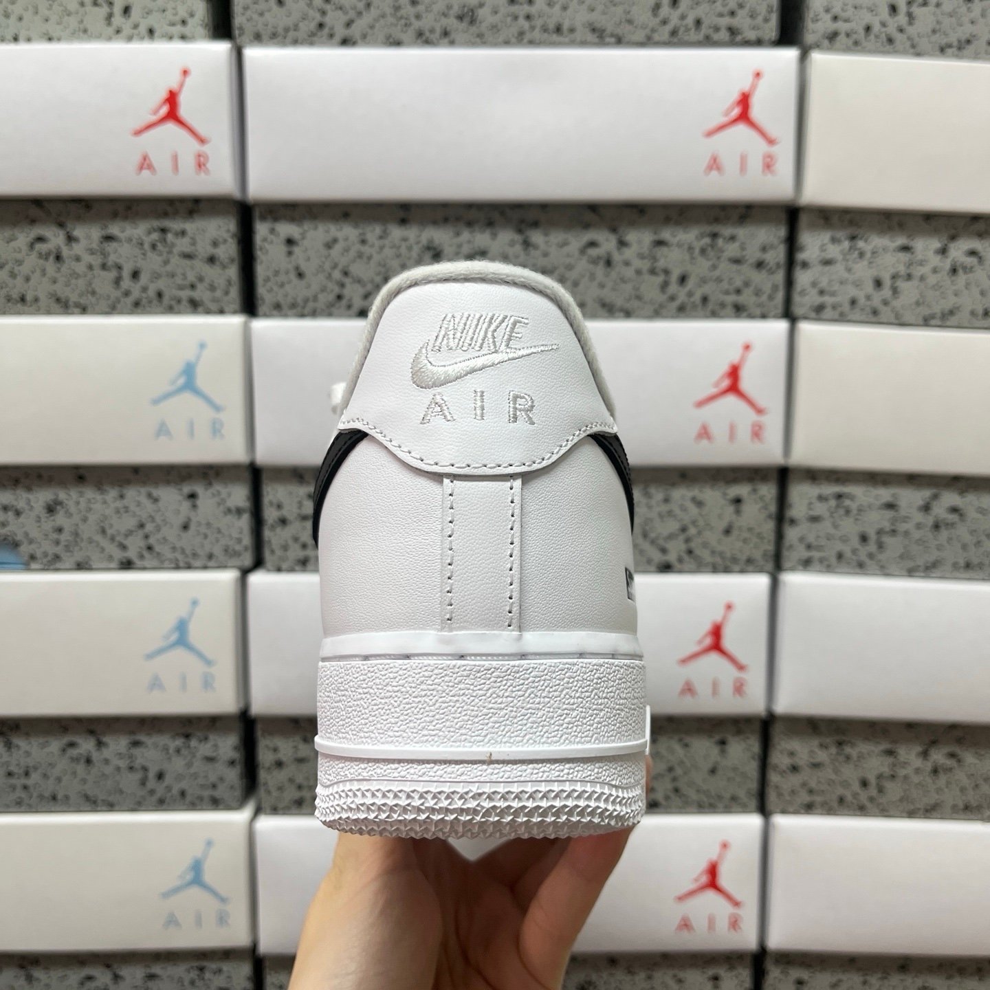 Nike Air Force 1 Supreme Low White/Black - Afbeelding 7