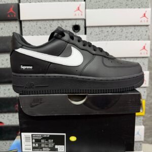 Alternative view of Nike Air Force 1 Supreme Low Black/White