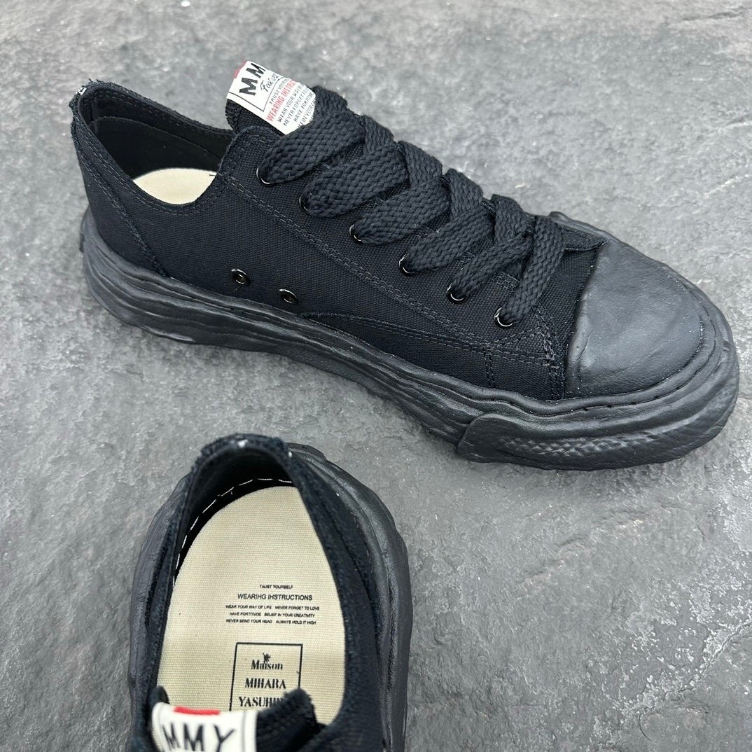 Maison Mihara Yasuhiro Peterson 23 OG Sole Black on Black - Afbeelding 4