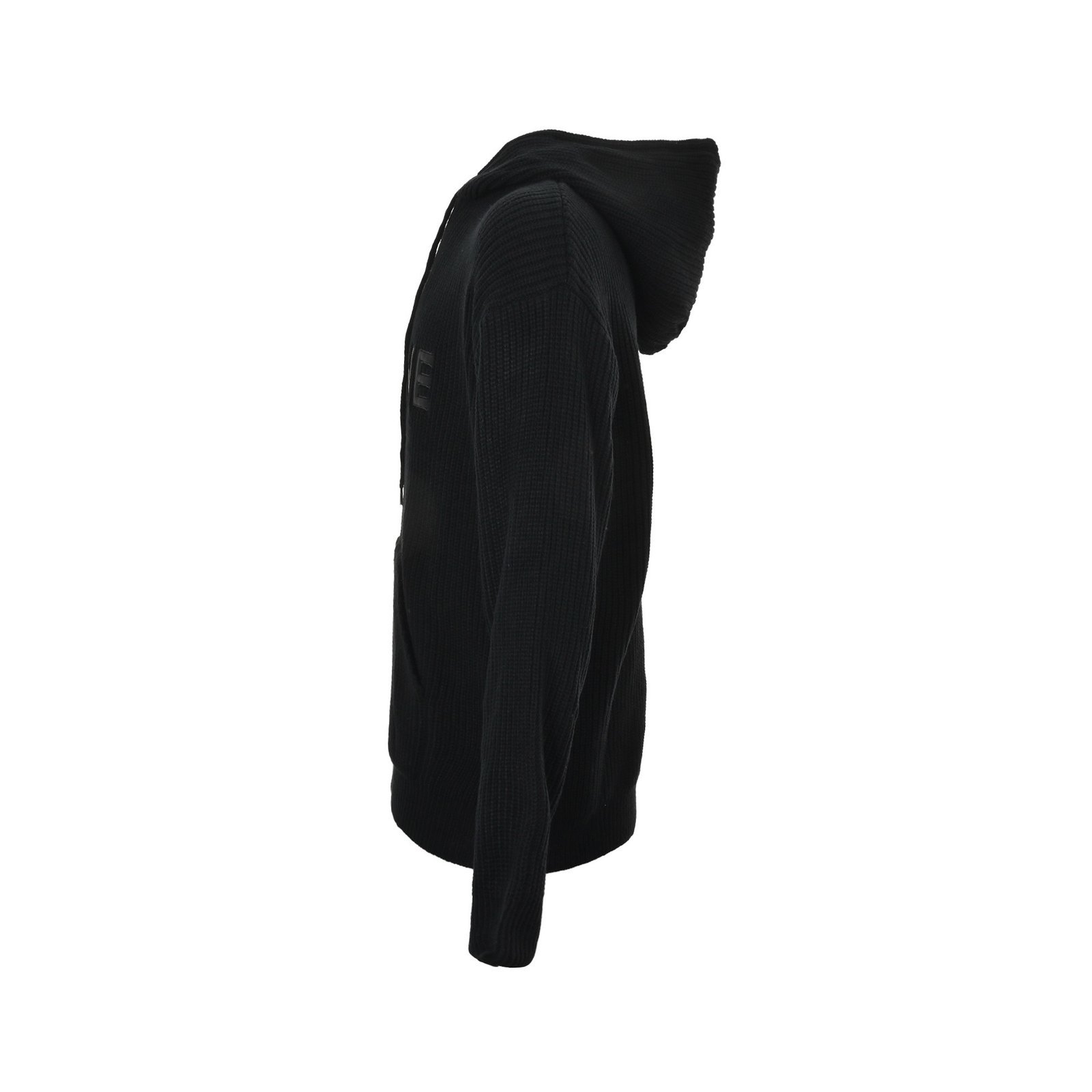 Celine Black Wool Loose Hoodie Relaxed Fit - Afbeelding 2