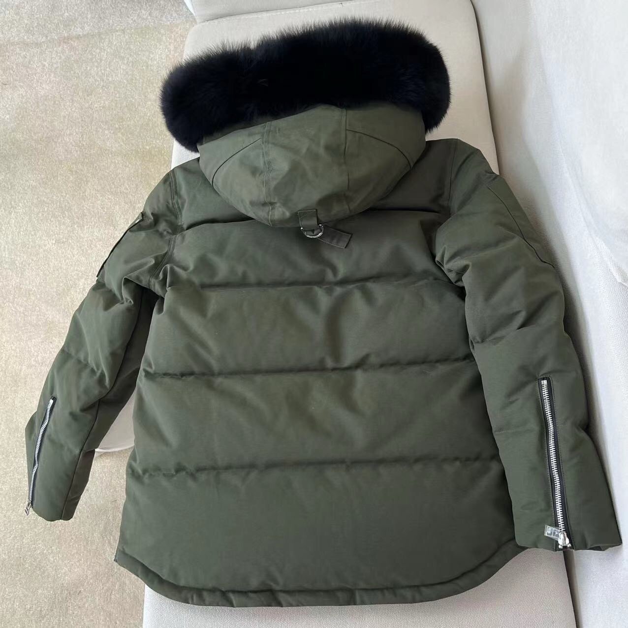 Moose Knuckles Down Jacket Army/Black - Afbeelding 5