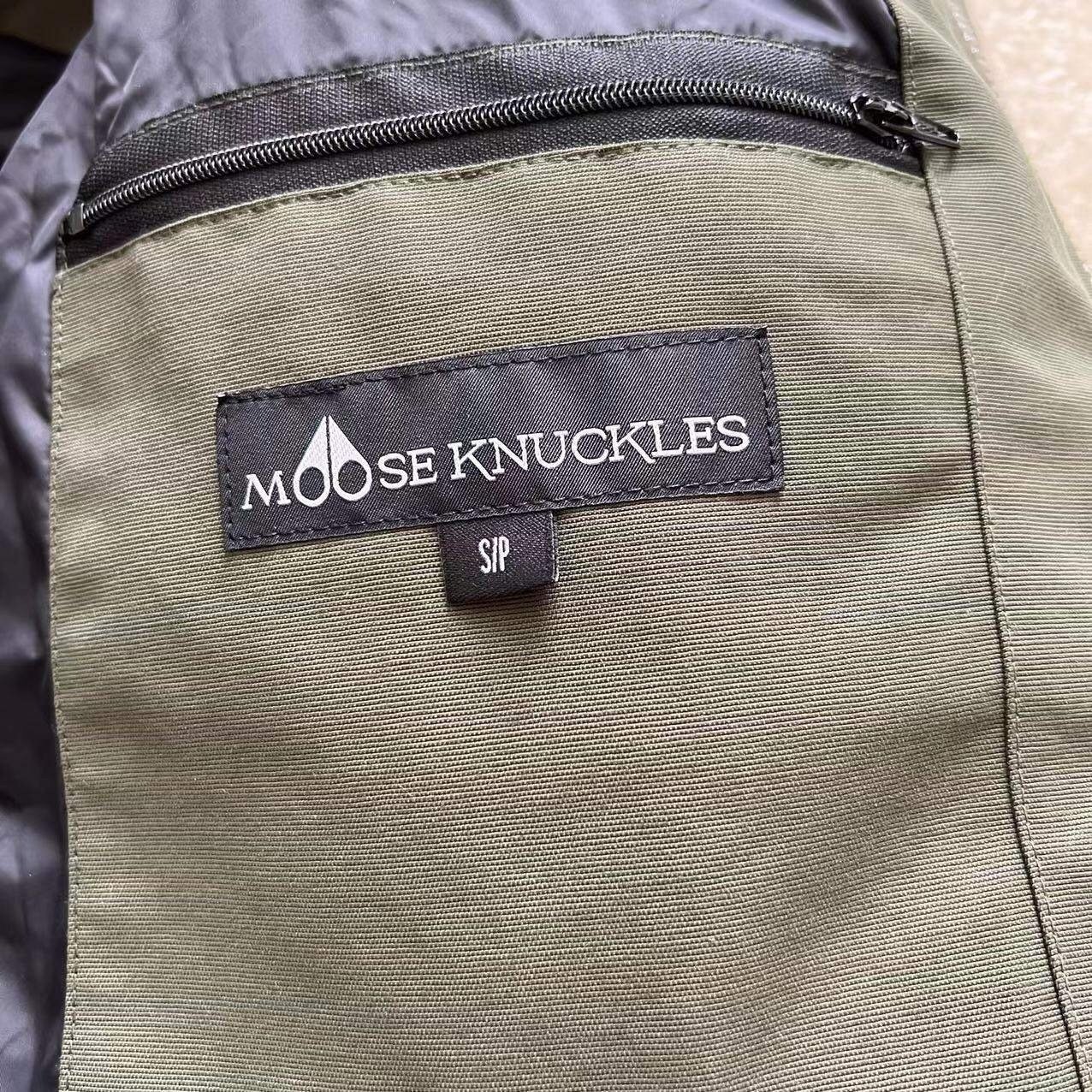 Moose Knuckles Down Jacket Army/Black - Afbeelding 7