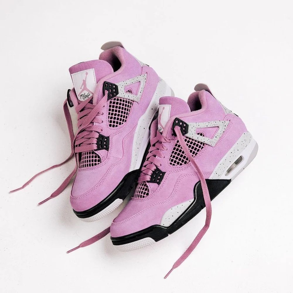 Nike Air Jordan 4 Orchid Pink - Afbeelding 2