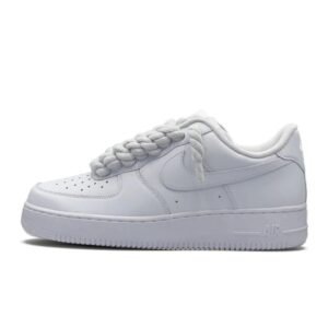Nike Air Force 1 White White Rope Laces