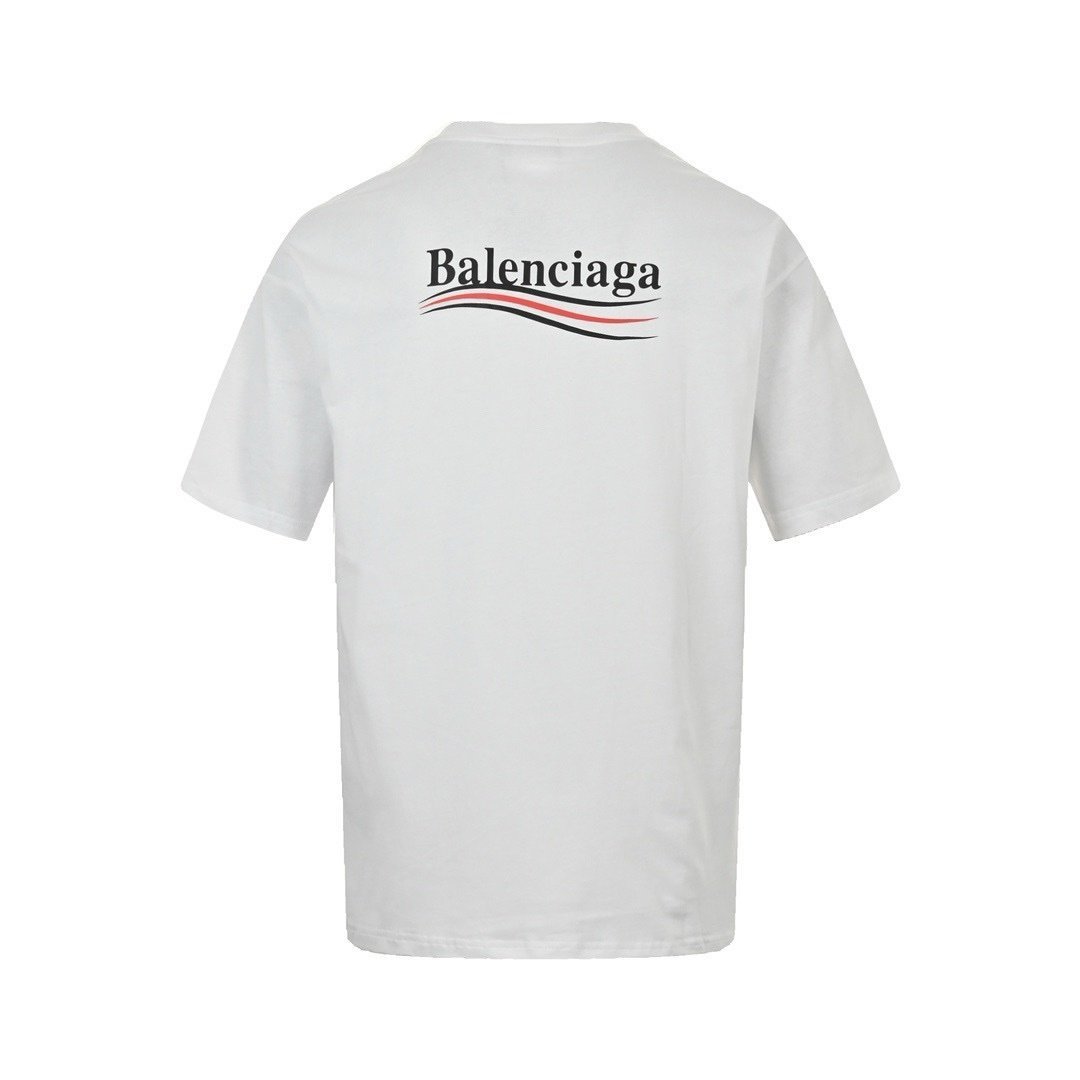 Balenciaga 2-Piece Summer Set White/Dark Grey - Afbeelding 3