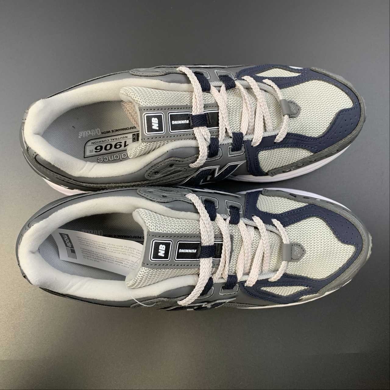 New Balance 1906R Grey Navy White - Afbeelding 3