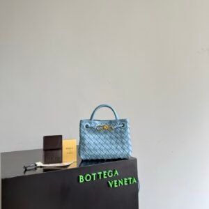 Bottega Veneta Mini Andiamo Blue