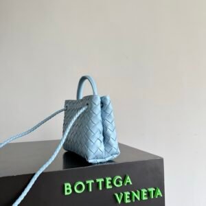 Alternative view of Bottega Veneta Mini Andiamo Blue