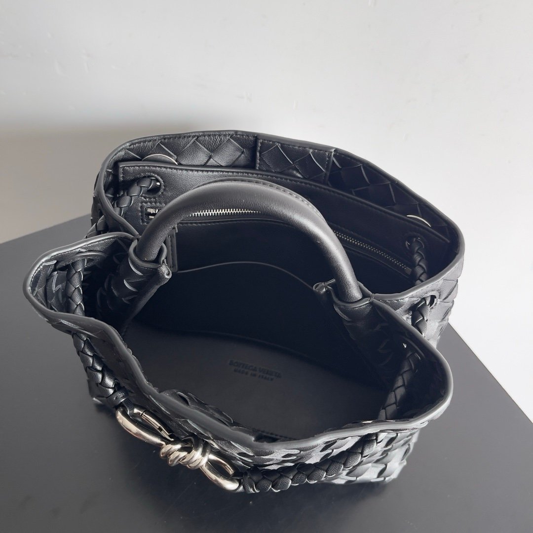Bottega Veneta Small Andiamo Black - Afbeelding 5