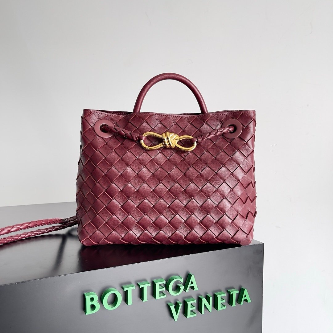 Bottega Veneta Small Andiamo Red