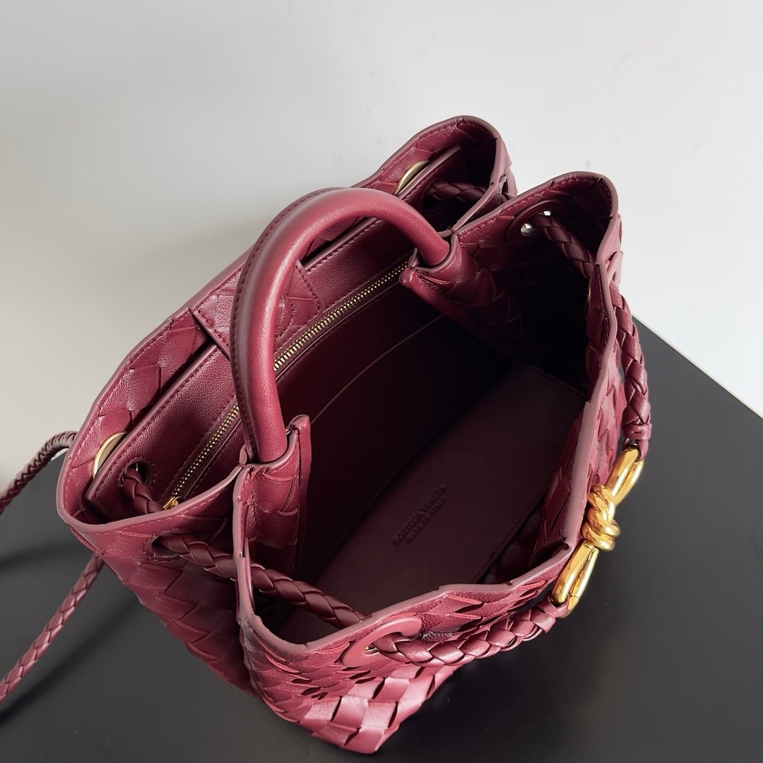 Bottega Veneta Small Andiamo Red - Afbeelding 5