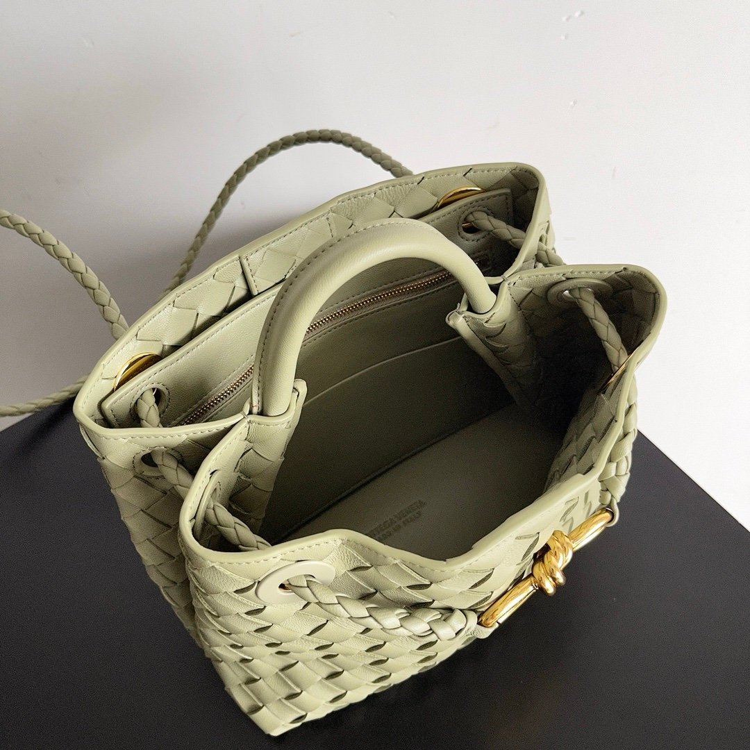 Bottega Veneta Small Andiamo Green - Afbeelding 4
