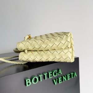 Alternative view of Bottega Veneta Small Andiamo Butter Yellow