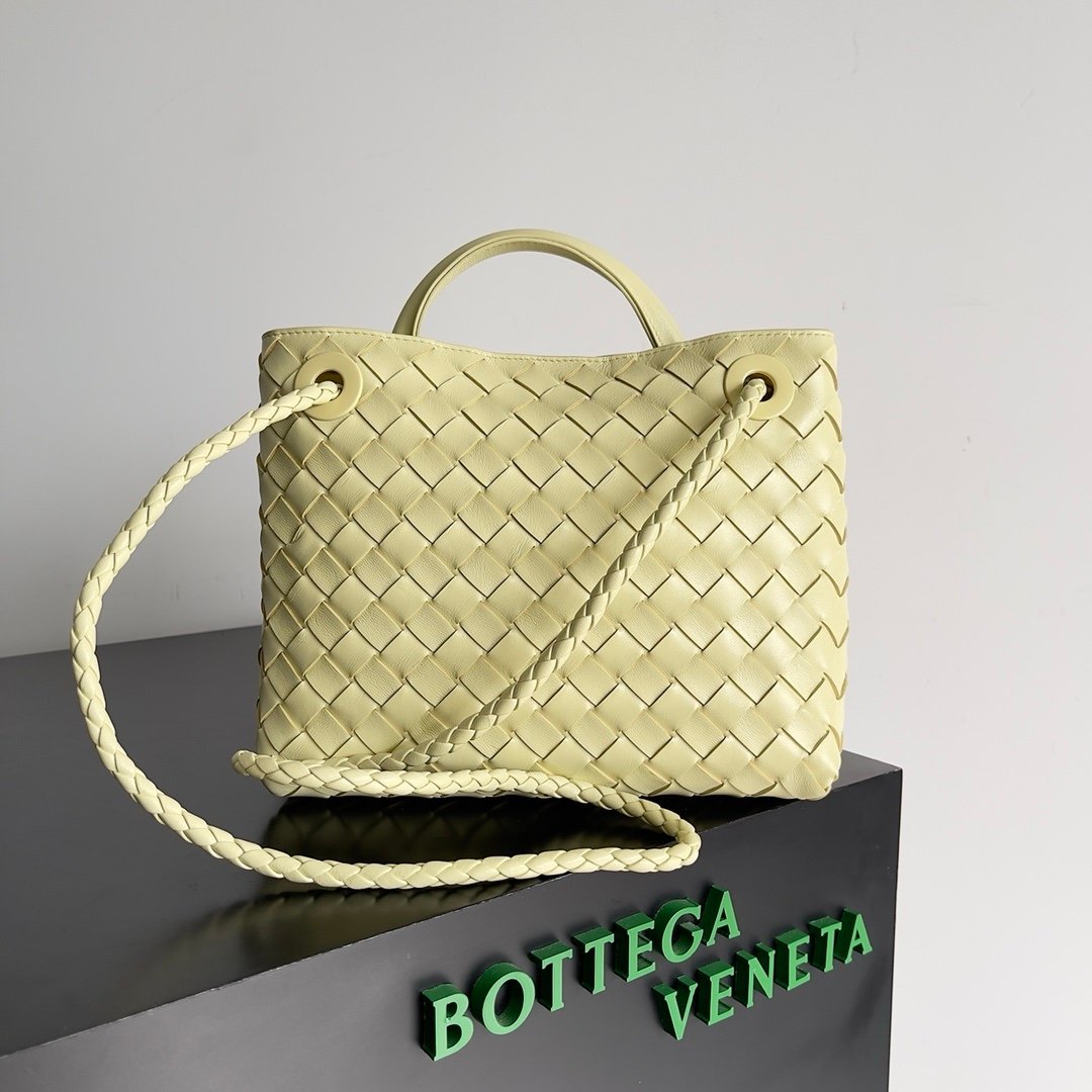 Bottega Veneta Small Andiamo Butter Yellow - Afbeelding 3