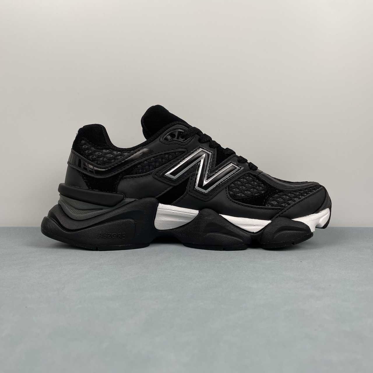 New Balance 9060 Shoe Palace Black Silver - Afbeelding 3