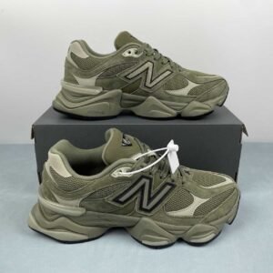 Alternative view of New Balance 9060 Dark Olivine