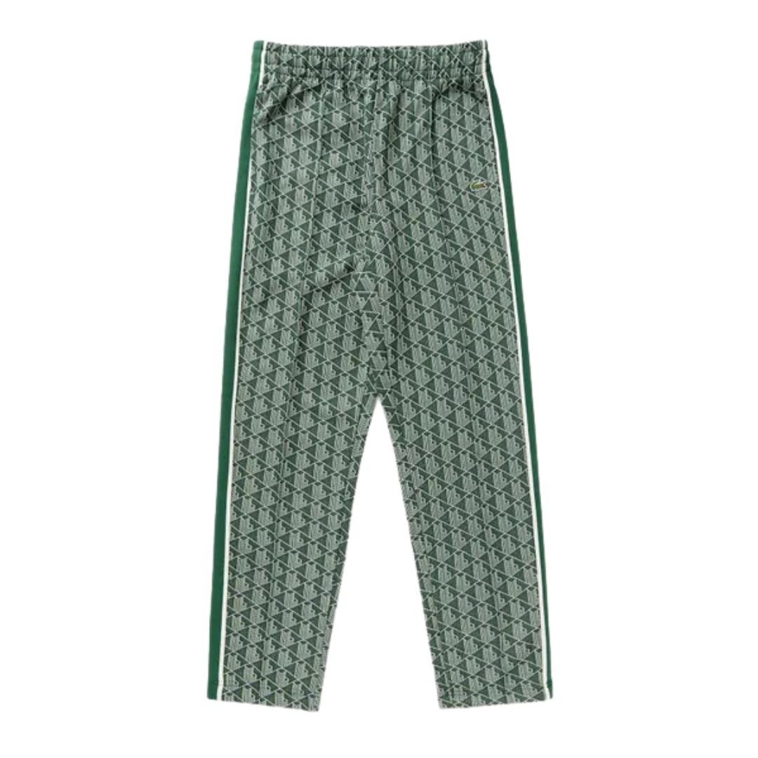 Lacoste Jacquard Monogram Tracksuit In Green - Afbeelding 3