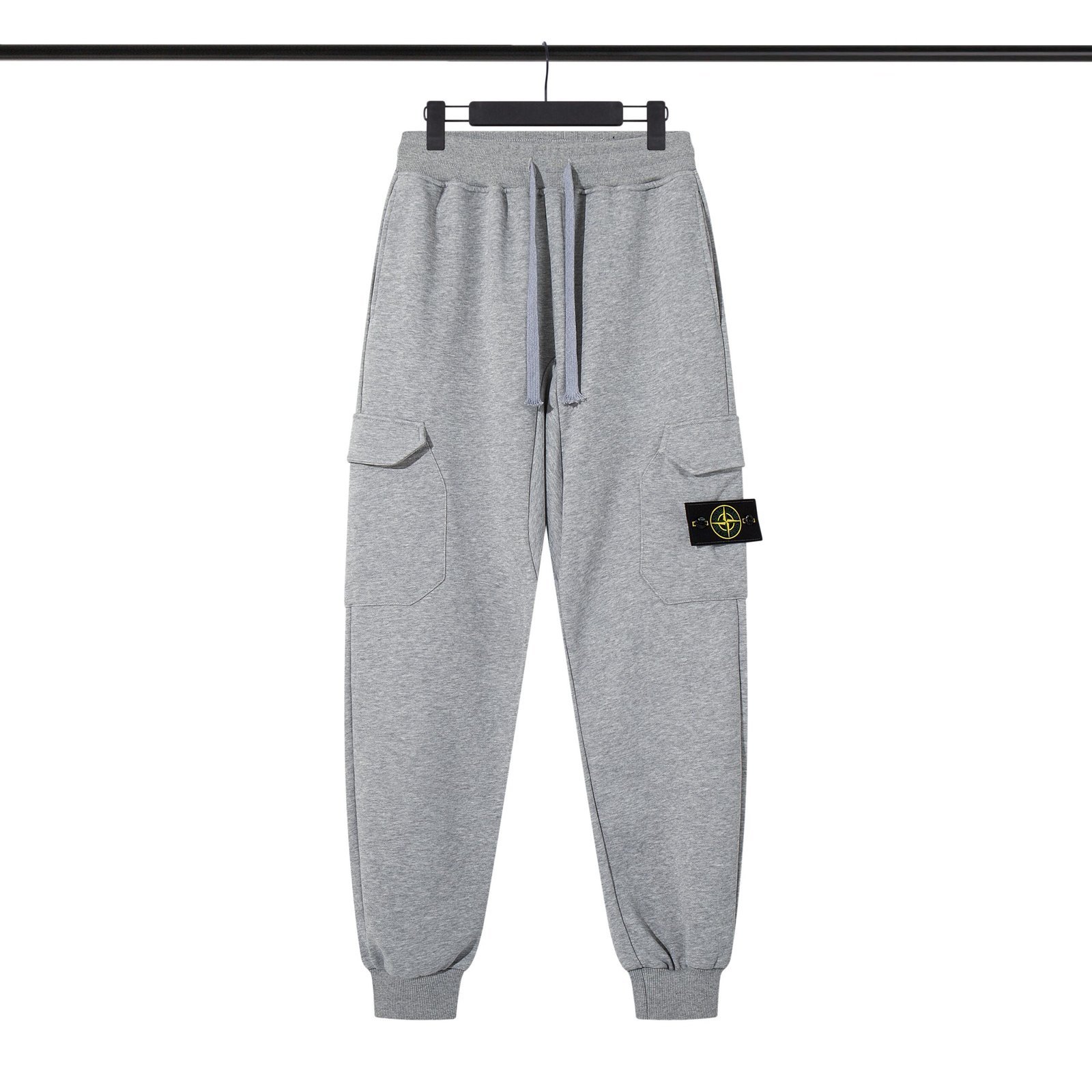 Stone Island Zipped Hoodie Tracksuit Grey - Afbeelding 4