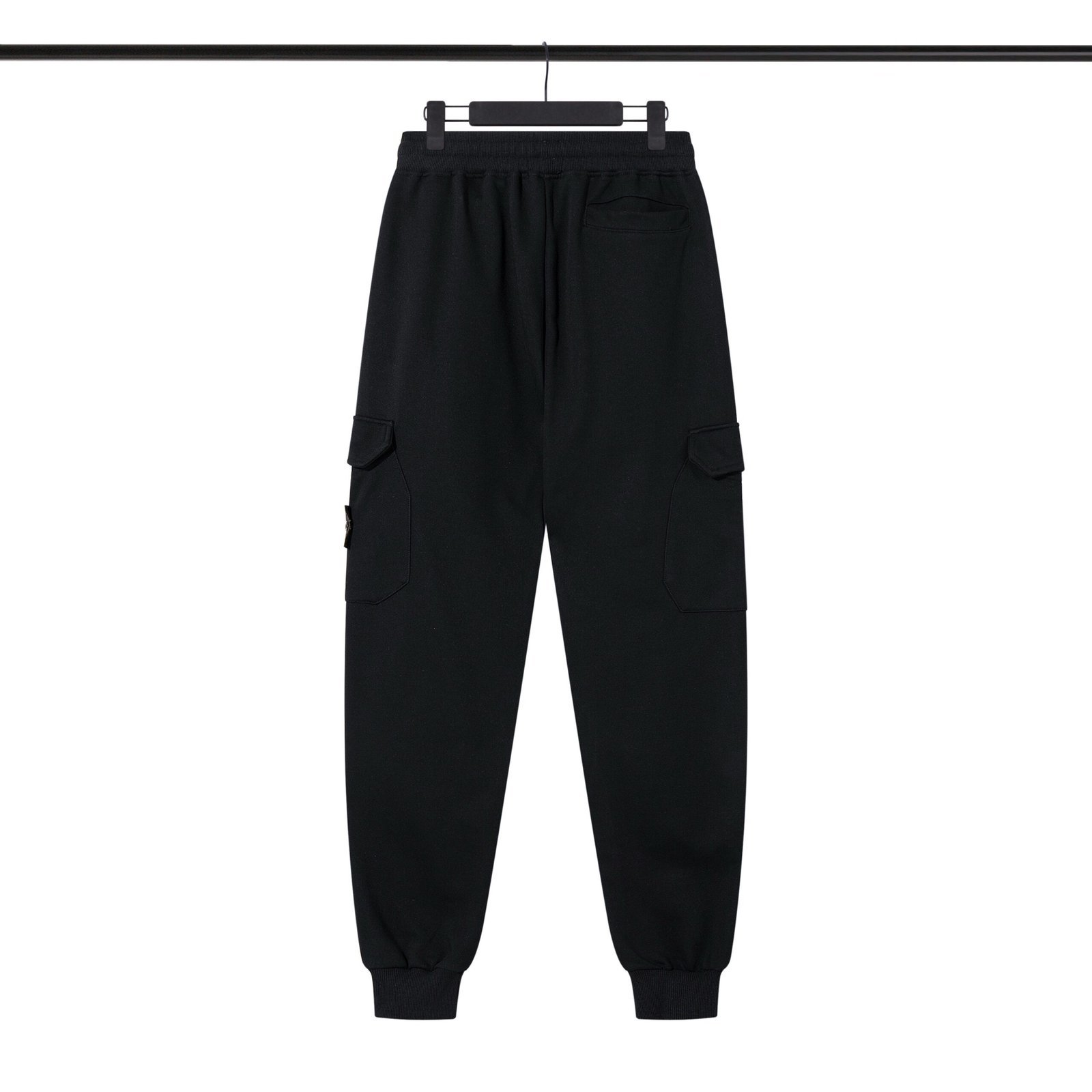 Stone Island Zipped Hoodie Tracksuit Black - Afbeelding 5