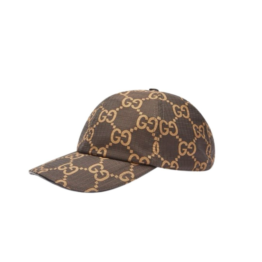 Gucci GG Ripstop Baseball Cap Beige