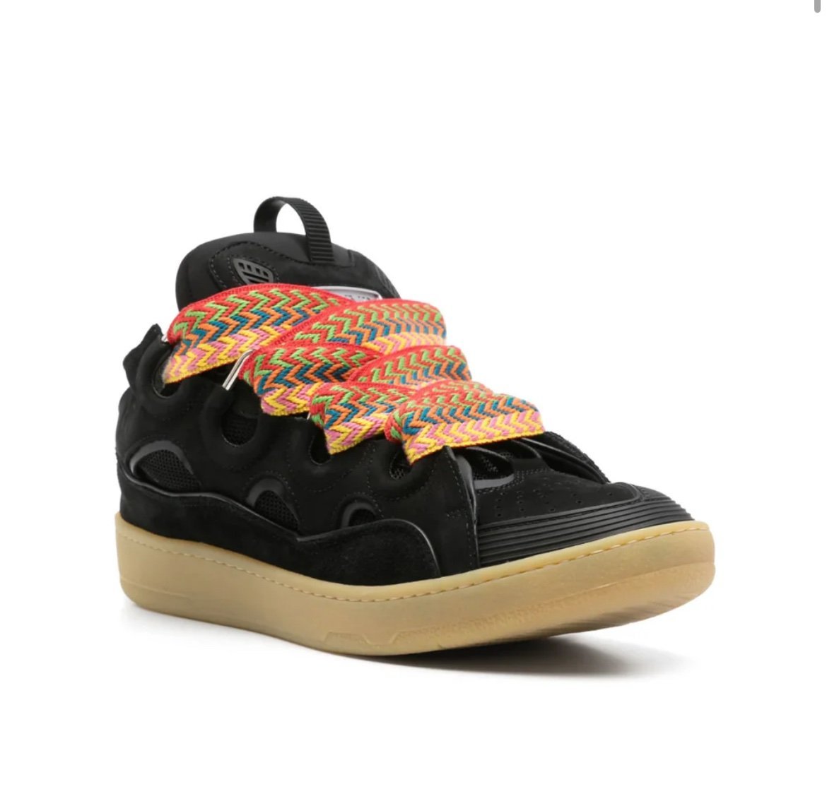 Lanvin Curb Sneaker Black Gardient - Afbeelding 2