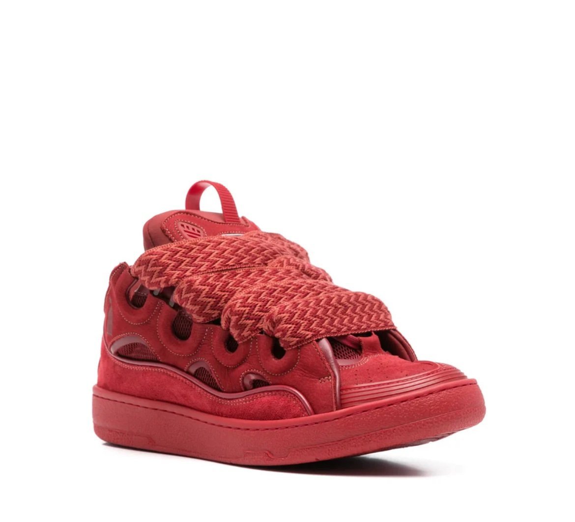Lanvin Curb Sneaker Red - Afbeelding 3