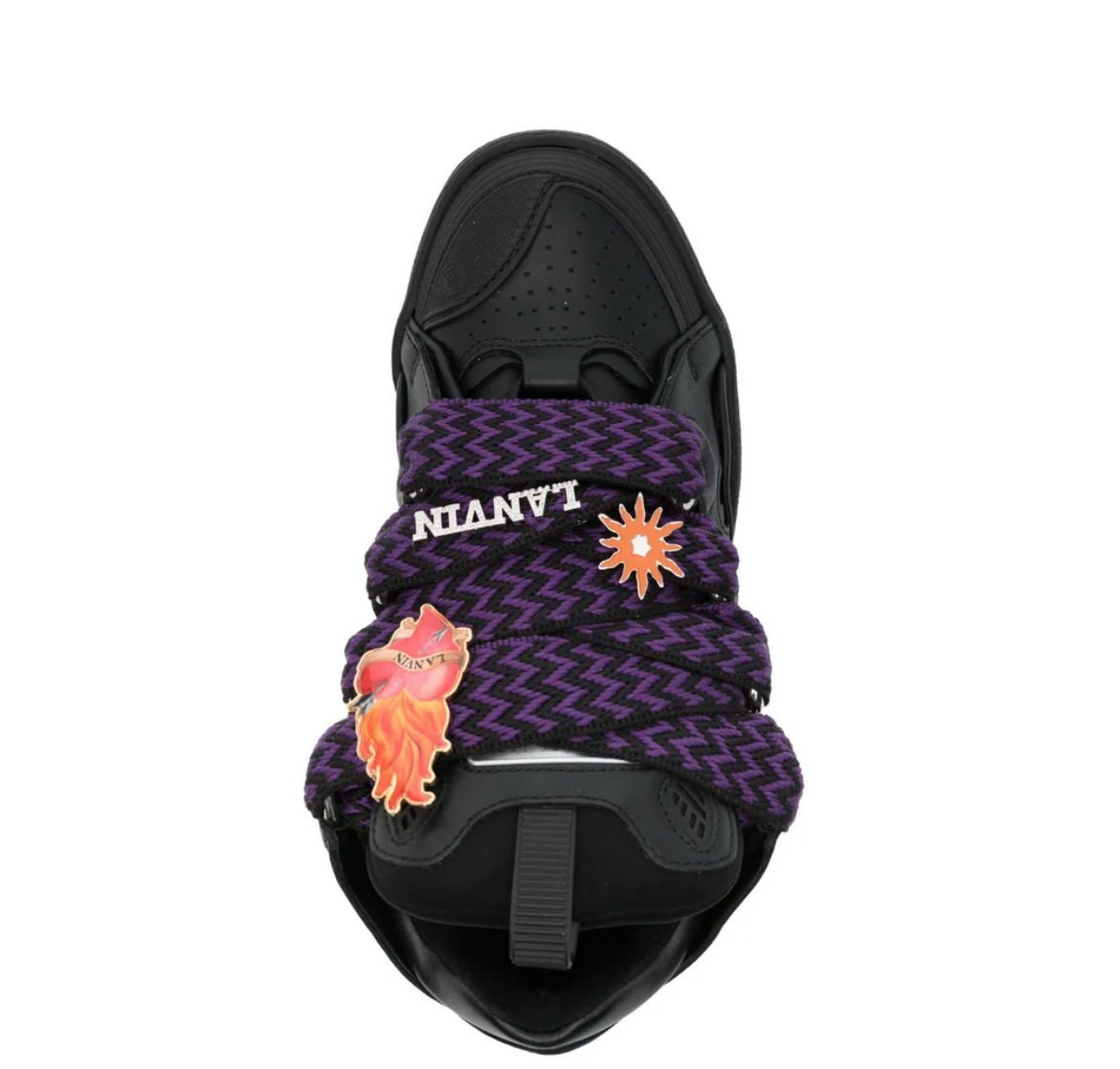 Lanvin Curb Sneaker Black Purple - Afbeelding 4