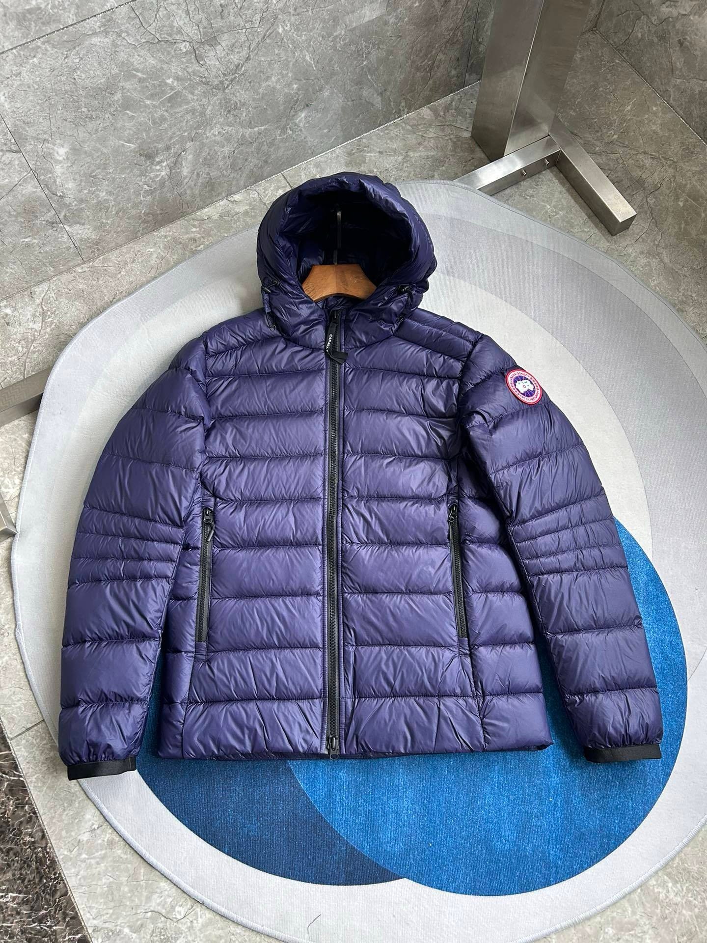 Canada Goose Crofton Down Jacket Navy - Afbeelding 2